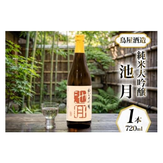 ふるさと納税 日本酒 純米大吟醸酒 石川県 中能登町 鳥屋酒造 能登の酒を味わう 日本酒「純米大吟醸 池月(720ml) 1本 道の駅織姫の里なかのと 石川県 中能…