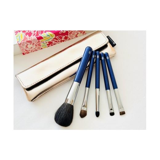 ふるさと納税 美容 広島県 熊野町 熊野化粧筆 凪フルセット&ケース 熊野筆ほうこどう メイクブラシ 化粧筆 ファンデーションブラシ アイシャドーブラシ 熊野…