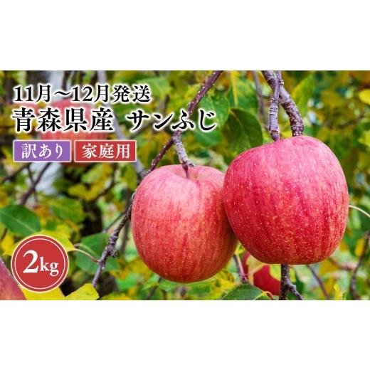 ふるさと納税 りんご 青森県 平川市 2026年11月〜12月発送 訳あり 家庭用サンふじ 約2kg 原田農園 家庭用 青森 青森県産 平川 りんご リンゴ 林檎 くだもの …