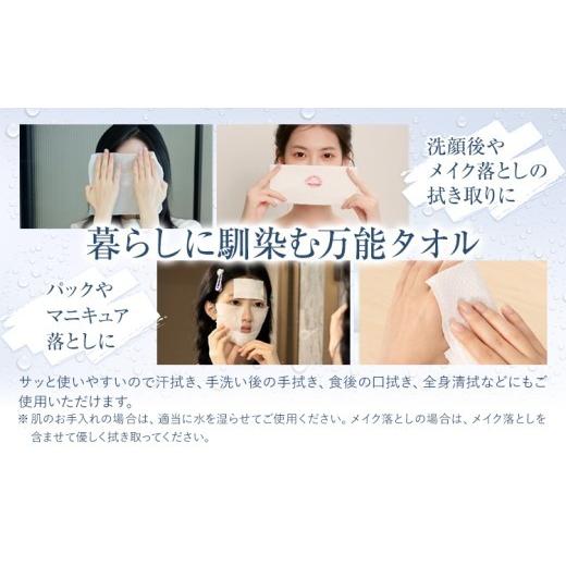 ふるさと納税 美容 千葉県 流山市 ベストコスメ アワード１位 3年連続受賞 6ヶ月定期便 ITO フェイシャルタオル 3個 タオル 天然素材 使い捨てタオル 株式会社…の画像