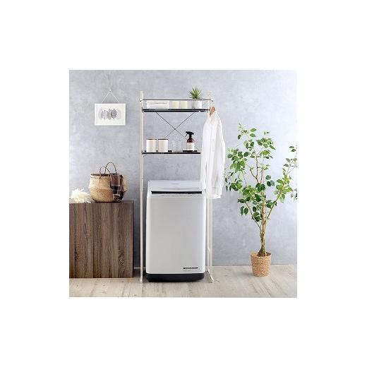 ふるさと納税 雑貨・日用品 新潟県 燕市 21117 YGL-117 頑丈ランドリー ホワイト 棚2段