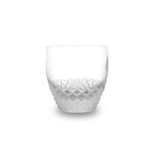 ふるさと納税 雑貨・日用品 グラス 東京都 台東区 浅草切子 KANA KURITA「水晶ぐい呑み 霰」木箱入り| 切子 花切子 切子ガラス ガラス工芸 グラス ガラス コッ…