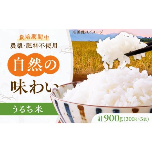 ふるさと納税 米 大阪府 高槻市 うるち米 900g(300g×3) 大阪府高槻市/高槻ナチュラルファーム