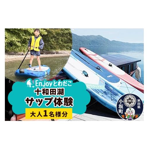 ふるさと納税 体験チケット 秋田県 小坂町 Enjoyとわだこ 十和田湖 SUP体験(大人1名様分) レターパックプラス 十和田湖 レジャー 旅行 アウトドア 大人1枚 1…