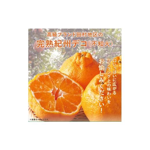 ふるさと納税 みかん・柑橘類 デコポン 和歌山県 印南町 高級ブランド田村の完熟紀州デコ(不知火)約8kg