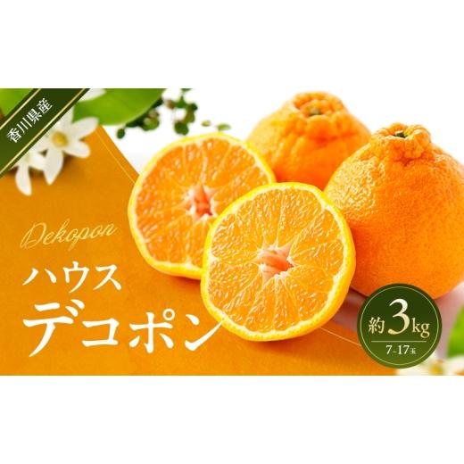 ふるさと納税 みかん・柑橘類 デコポン 香川県 東かがわ市   ハウスデコポン 約3kg デコポン でこぽん 柑橘 フルーツ 果物 くだもの 果実 旬の果…