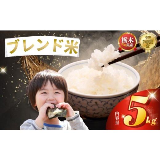 ふるさと納税 米 ブレンド 栃木県 下野市 ブレンド米 5kg | 米 こめ コメ kome 白米 精米 お米 栃木米 令和7年度米 令和7年度 2025年度米 2025年度 ブランド米…