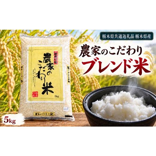 ふるさと納税 米 ブレンド 栃木県 下野市 スピード発送 ブレンド米 5kg