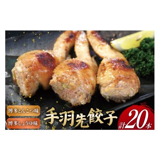 ふるさと納税 鶏肉 手羽 福岡県 筑紫野市 手羽先餃子 博多とんこつ味 10本 博多しょうゆ味 10本 計 20本 大雅 福岡県 筑紫野市 21761456 九州 おつまみ おかず…
