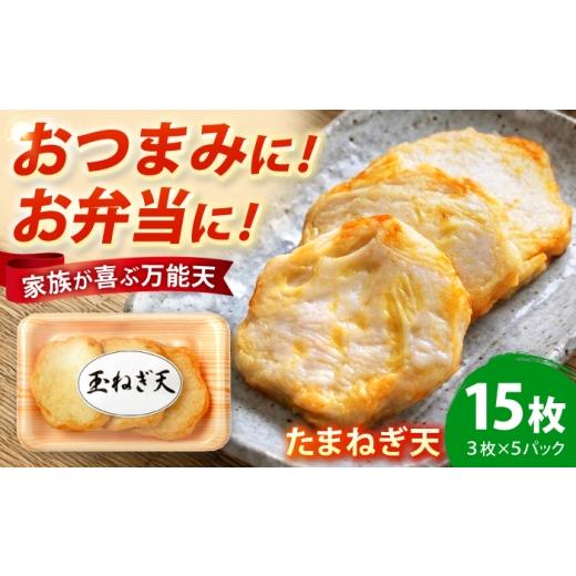 ふるさと納税 惣菜・レトルト 冷蔵 福井県 小浜市 たまねぎ天 15枚入(3枚入×5パック) / 練り物 惣菜 揚げかまぼこ 小浜市 / 小浜海産物 配送不可地域:離…