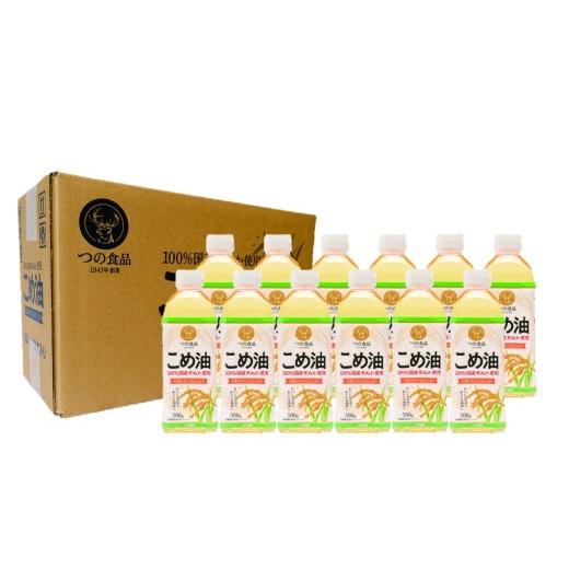 ふるさと納税 食用油 和歌山県 紀美野町 大人気 国産 こめ油 500g×12本入り / 米油 コメ油 こめあぶら 食用油 植物油 保存 和歌山県 人気 料理 揚げ物 国…