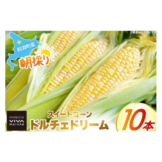 ふるさと納税 とうもろこし 北海道 剣淵町 剣淵町産 ドルチェドリーム スイートコーン 10本 けんぶちVIVAマルシェ 北海道 剣淵町 14656378 とうもろこし トウ…