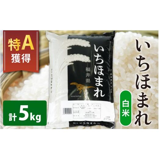 ふるさと納税 米 福井県 大野市 福井のブランド米 令和7年産 特A獲得 いちほまれ 白米 5kg × 1袋
