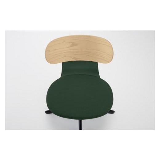 ふるさと納税 家具 長野県 伊那市 コクヨオフィスチェアー イングライフ C05-B11CGW-AJAJ731 背合板(ミディアムアッシュ)タイプ・肘付・ナイロンキャスター・…の画像