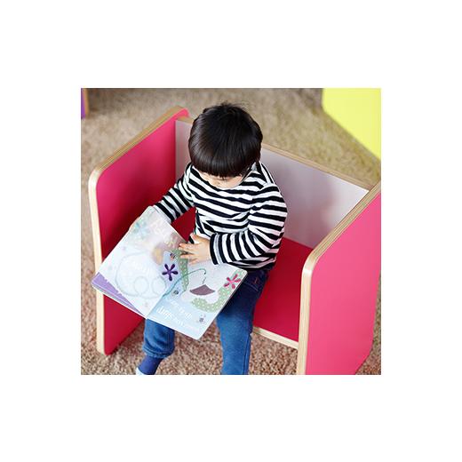 ふるさと納税 家具 北海道 江別市 Pannello（パネロ） 2WAYチェア（フラット） オレンジ EB8-0579_3