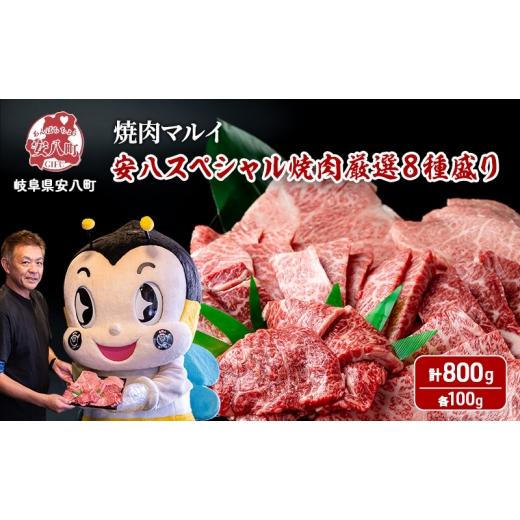 ふるさと納税 牛肉 セット 岐阜県 安八町   安八スペシャル 焼肉 厳選 8種盛り(トモサンカク、カイノミ、ササニク、三角バラ、ミスジ、ハネシタ…