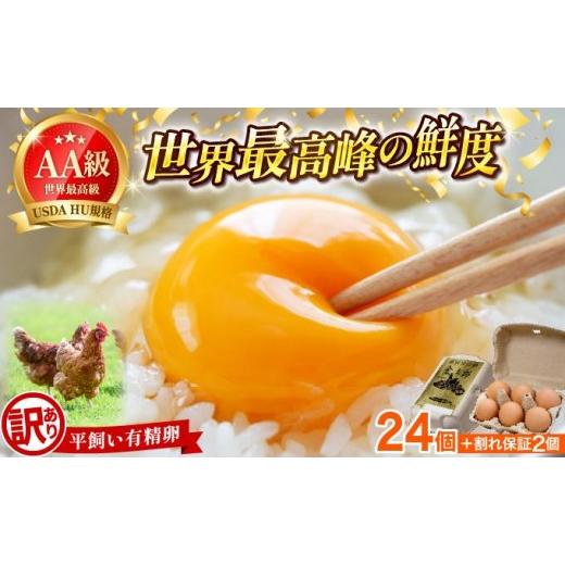 ふるさと納税 卵(鶏、烏骨鶏等) 福岡県 那珂川市 訳あり 鮮度AA級の世界最高ランク 金太郎卵 平飼い たまご 24個(6個×4パック)|卵 玉子 鶏卵 地鶏 ブラ…