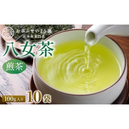 ふるさと納税 お茶類 緑茶(茶葉・ティーバッグ) 福岡県 那珂川市 豊かな香りとまろやかな旨味 八女茶(煎茶) 1kgセット(100g×10袋)|国産 緑茶 玉露 日本…