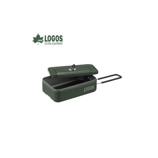 ふるさと納税 アウトドアグッズ 京都府 城陽市 LOGOS カラーメスキット グリーン ソロキャンプや少人数レジャーで大活躍 88230254 1720059