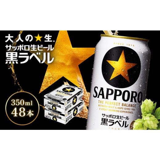 ふるさと納税 ビール 北海道 恵庭市 サッポロ黒ラベル350ml×48本(2箱) | サッポロ黒ラベル 黒ラベル サッポロ サッポロビール ビール 生ビール お酒 アルコ…