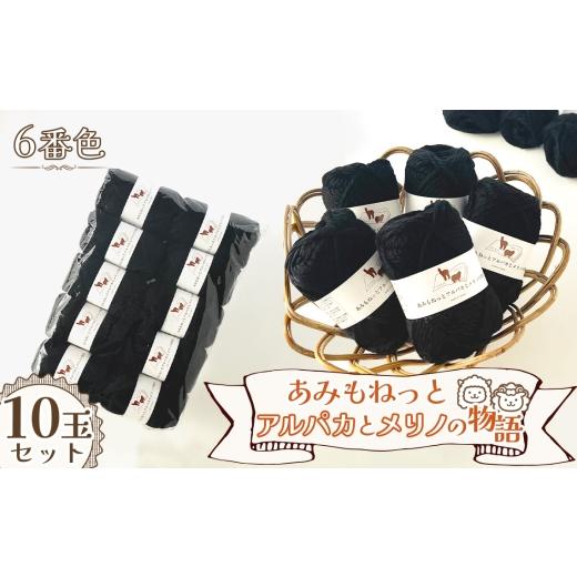 ふるさと納税 手芸 愛知県 江南市 毛糸 あみもねっとアルパカとメリノの物語 6番色10玉セット / 毛糸 超極太 アルパカ メリノウール ベビーアルパカ 編み物 …