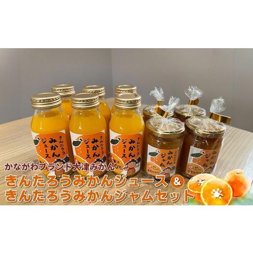 ふるさと納税 果汁飲料 みかん 神奈川県 山北町 かながわブランド大津みかん きんたろうみかんジュース&amp;きんたろうみかんジャムセット ジュース ジャム …