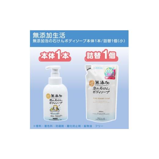 ふるさと納税 石鹸 奈良県 橿原市 無添加泡の石けんボディソープ セットS 離島への配送不可