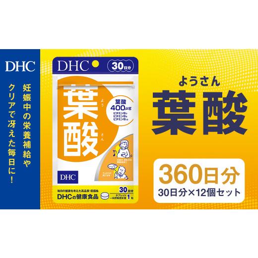 ふるさと納税 健康食品 岩手県 二戸市 75710_DHC 葉酸 30日分 12個セット (360日分)