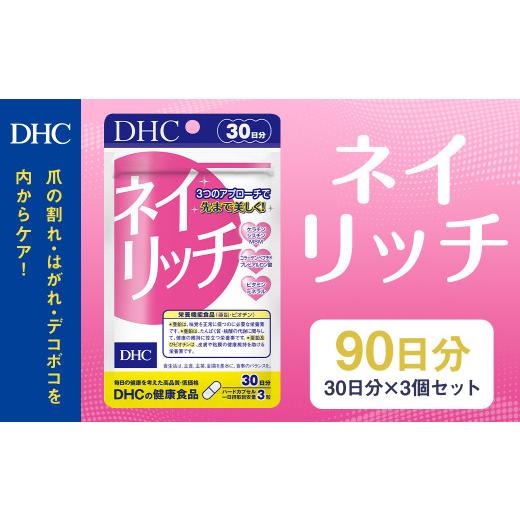 ふるさと納税 健康食品 岩手県 二戸市 75717_DHC ネイリッチ 30日分 3個セット (90日分)