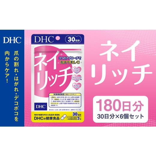 ふるさと納税 健康食品 岩手県 二戸市 75718_DHC ネイリッチ30日分 6個セット(180日分)