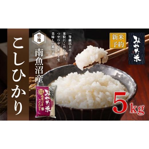 ふるさと納税 米 コシヒカリ 新潟県 南魚沼市 令和8年産新米予約 南魚沼産こしひかり みやた米5kg 2026年10月上旬より1ヶ月以内に順次発送予定