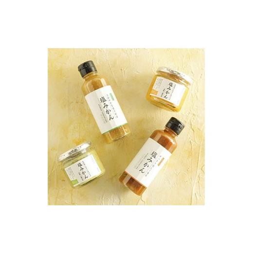 ふるさと納税 塩・だし 愛媛県 八幡浜市 みかんがふわっと香るワンランク上のお料理に 愛媛の新しい調味料 塩みかん4種セット C25-65 _調味料 塩みかん みかん…