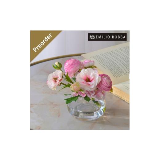 ふるさと納税 雑貨・日用品 花 三重県 名張市 母の日専用 アートフラワー エミリオ・ロバ ラナンキュラスM26-pk 母の日 ギフト 造花 プレゼント