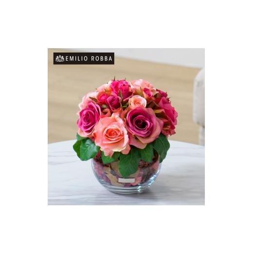 ふるさと納税 雑貨・日用品 花 三重県 名張市 母の日専用 アートフラワー エミリオ・ロバ ローズポプリアレンジ M-p 母の日 ギフト 造花 プレゼント