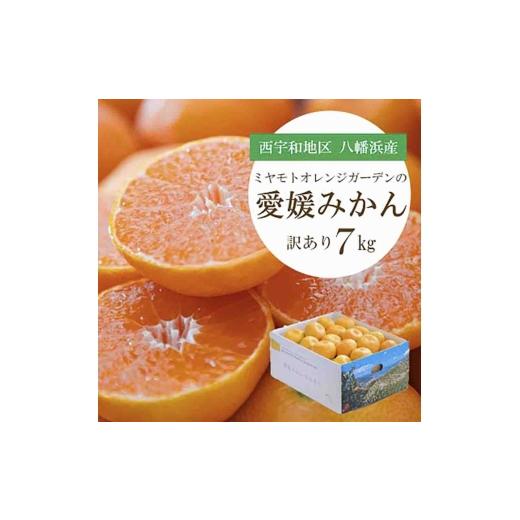ふるさと納税 果物類 みかん 愛媛県 八幡浜市 愛媛みかん 7kg 訳あり 西宇和地区八幡浜産 C25-132 _みかん ミカン 蜜柑 訳あり 愛媛みかん 7kg 果物 くだもの …