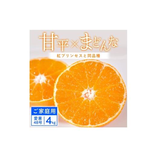 ふるさと納税 みかん・柑橘類 愛媛県 八幡浜市 先行受付 ご家庭用 甘平×まどんな 4kg ご家庭用「紅プリンセス」と同品種 愛媛果試48 D25-318 1713694 YWTAP2…