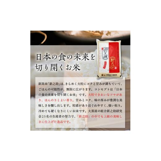 ふるさと納税 米 新潟県 妙高市  2026年8月中旬発送 令和7年産 新潟県上越妙高産新之助20kg 2026年8月中旬発送の画像