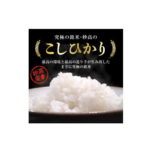 ふるさと納税 米 コシヒカリ 新潟県 妙高市  2026年8月下旬発送 新潟県妙高産コシヒカリ 20kg 2026年8月下旬発送の画像