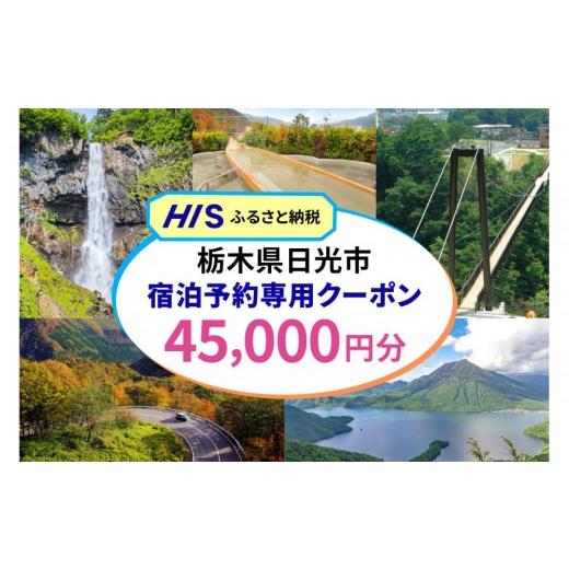 ふるさと納税 宿泊券 栃木県 日光市 HISふるさと納税宿泊予約専用クーポン(栃木県日光市)45,000円分|日光市 栃木県 ホテル 観光 温泉 旅行券 宿泊券 チケッ…