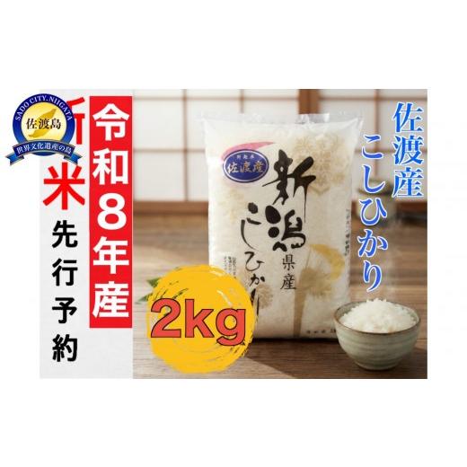 ふるさと納税 米 コシヒカリ 新潟県 佐渡市 令和8年産新米・先行予約 佐渡産コシヒカリ 2kg