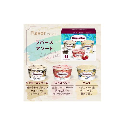 ふるさと納税 菓子 アイス 北海道 浜中町  母の日までにお届け ハーゲンダッツ『バラエティアソートボックス6箱セット』 アイス スイーツ デザート_H0016-124-…の画像