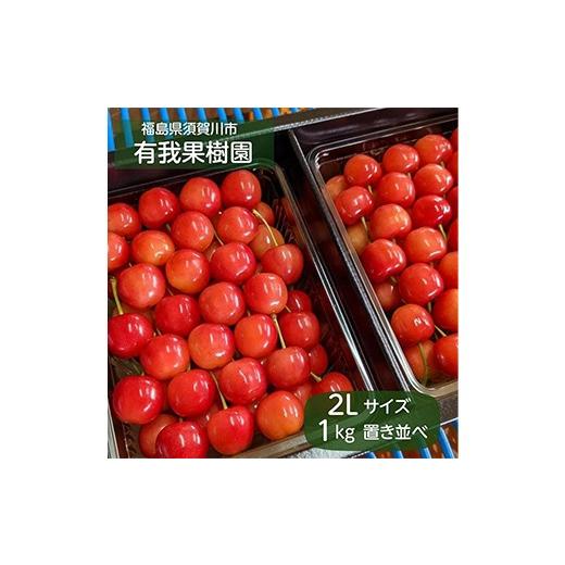 ふるさと納税 果物類 さくらんぼ 福島県 須賀川市 贈答用 さくらんぼ 置き並べ 佐藤錦 紅秀峰 紅てまり どれか1品種 1kg 2Lサイズ 有我果樹園 さくらんぼ サ…