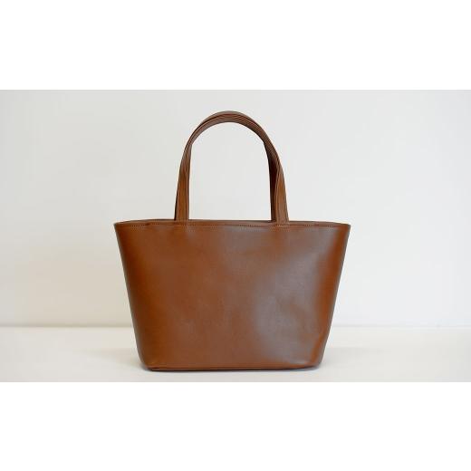 ふるさと納税 カバン トートバッグ 兵庫県 赤穂市 ライトブラウン ショート トートバッグ / 本革 牛革 鞄 収納 皮革 カバン トートバッグ ライトブラウン