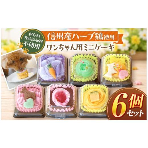 ふるさと納税 加工品等 長野県 原村 信州 & 八ヶ岳 ミート ケーキ ミニ パーティー セット 6種入 ( 犬用 )| 犬 おやつ プレゼント 誕生日 信州産 ハーブ鶏 肉…