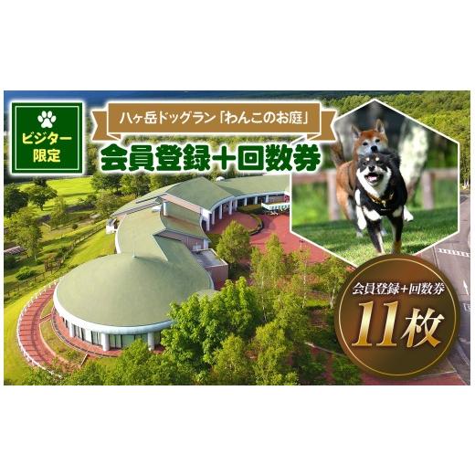 ふるさと納税 イベントやチケット等 長野県 原村 ビジター限定 八ヶ岳 ドッグラン 「 わんこのお庭 」 会員登録 + 回数券 11枚 | 犬 わんちゃん 旅行 自然 …