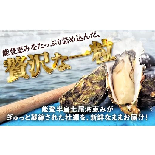 ふるさと納税 牡蠣 石川県 七尾市 能登半島地震復興支援 魚介類 牡蠣／能登かき　殻付牡蠣 一斗缶／約10kg（約80〜100個） 専用ナイフ 片手用軍手付 ／世界農…_2