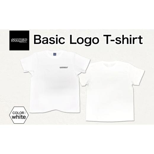 ふるさと納税 服 女 神奈川県 寒川町 シャツ GOODHELP Basic Logo T-shirt Tシャツ ロンT 白無地 寒川町 2XLサイズ 2XL