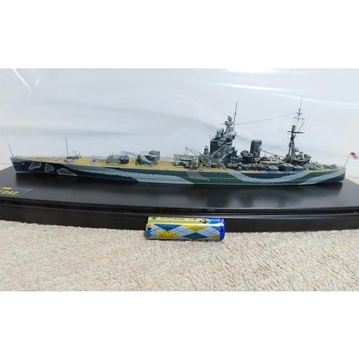 ふるさと納税 雑貨・日用品 玩具 岡山県 奈義町 プロプラモデラーが作る 一点物 イギリス海軍 戦艦「ロドニー」1/700 ( 完成品 ) トランペッターベースプラ…