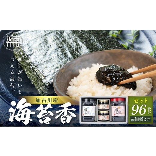 ふるさと納税 乾物 のり 兵庫県 加古川市 大?海苔店 加古川産海苔香佃煮Dセット[ 海苔 のり セット 焼のり 味のり 佃煮 トロトロ食感 ギフト 詰め合わせ ] …