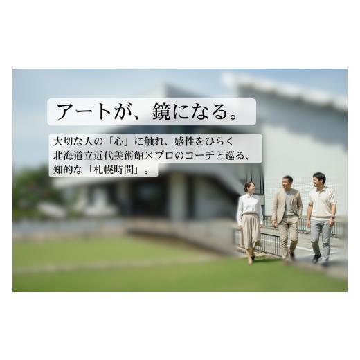 ふるさと納税 体験チケット 北海道 札幌市 道立美術館 アートで気づく札幌の特別時間 | 体験 コーチング 北海道 札幌